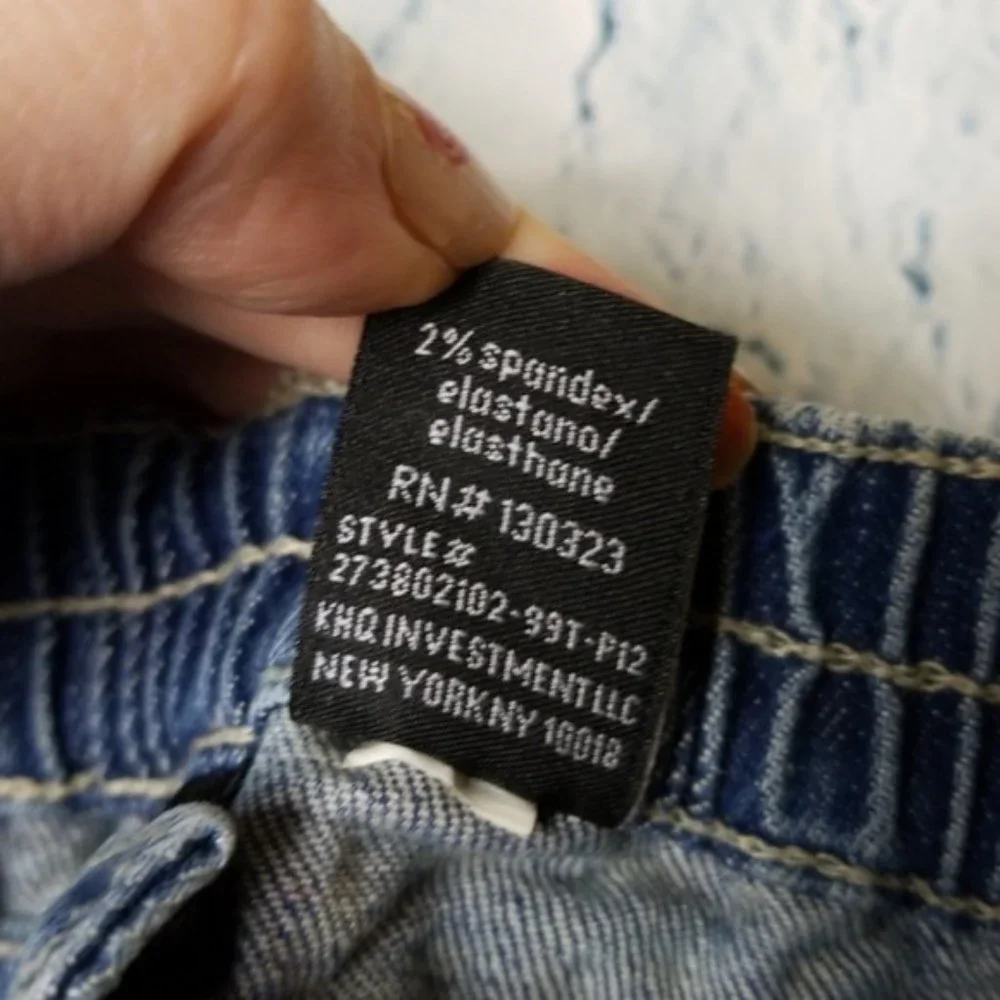 Kid’s Calvin Klein Straight Leg Jeans